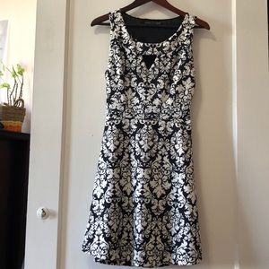 Forenza Dress Black and White